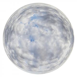HDRi Skydome of Clouded Sky 16K